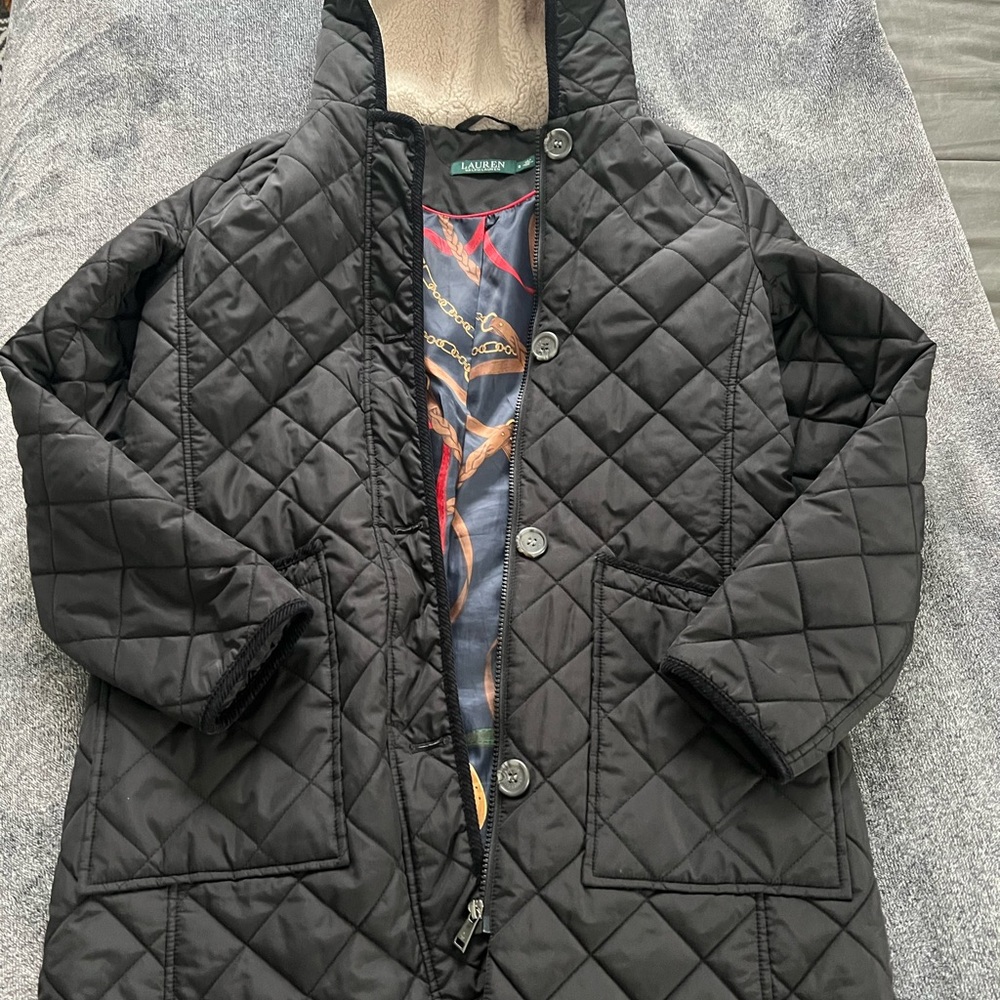 Ralph Lauren Black Quilted Jacket